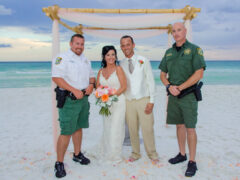 DEPUTIES HELP WITH WEDDING CRISIS AT BLUE MOUNTAIN BEACH