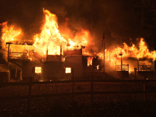 Rushing Road Structure Fire