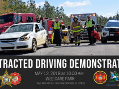 WCFR TO HOST MULTI-AGENCY MOCK CAR CRASH TO HIGHLIGHT THE DANGERS OF DISTRACTED DRIVING