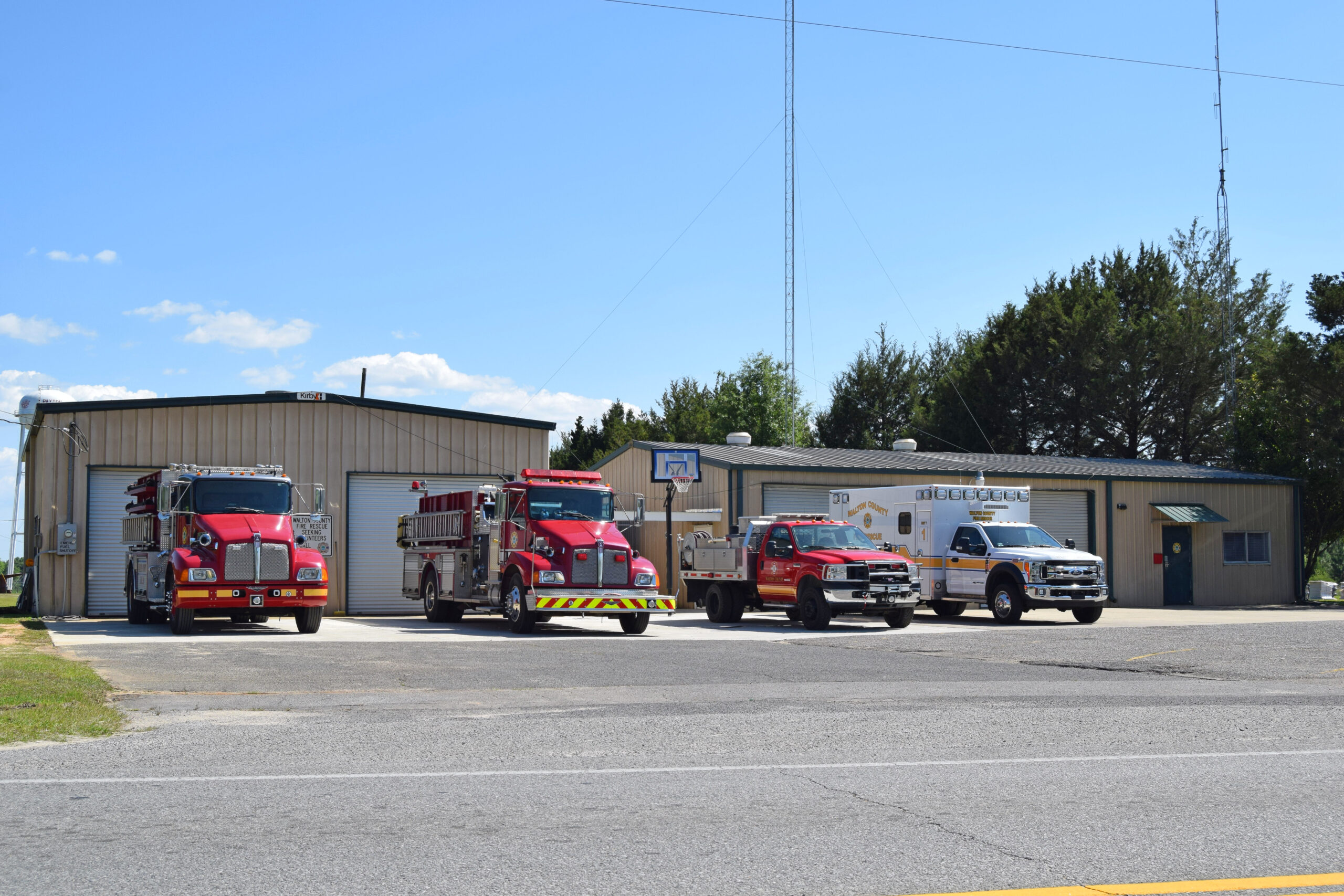 Paxton fire rescue station