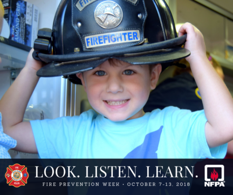 Fire Prevention Week - Look. Listen. Learn.