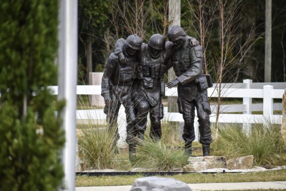 Veterans Memorial Park Statue Vandalized