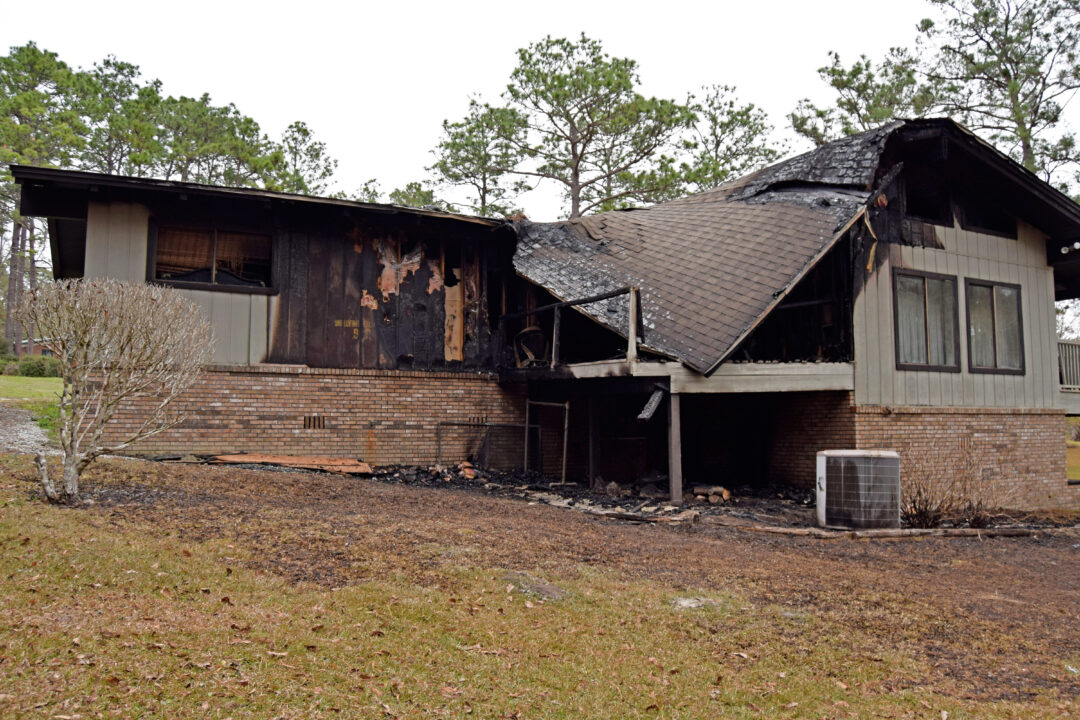 Pine Hill Drive Fire Damage