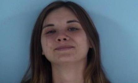 Mug shot of Stacey Adkinson, 21