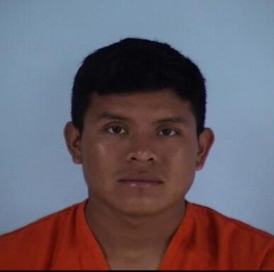 Mug shot of Antonio Mendez, 22, arrested for lewd and lascivious battery