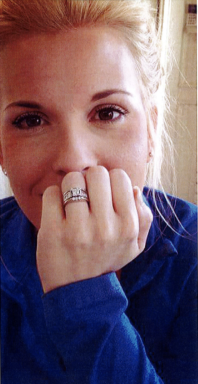 Miller smiling, ring and closeup