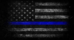 thin blue line flag