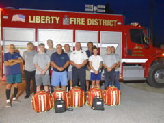 WALTON COUNTY FIRE RESCUE PARTNERS WITH LIBERTY VOLUNTEER FIRE DEPARTMENT TO PROVIDE QUALITY MEDICAL CARE