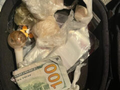 Drugs and cash located during traffic stop and arrest of Michael Bratton.