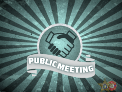 NOTICE OF PUBLIC MEETING – MAY 3, 2022