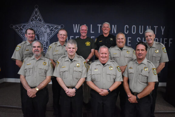 Group of Walton County Sheriff's Office Posse members