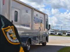 FLHSMV FLOW BUS VISITS WALTON COUNTY JAIL; MORE THAN 40 INMATES RECEIVE ID CARDS