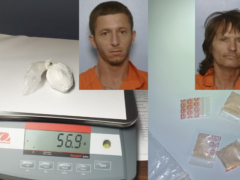 TRAFFIC STOPS LEAD TO THE SEIZURE OF OVER 60 GRAMS OF FENTANYL AND HEROIN