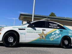 WHERE THE RUBBER MEETS THE ROAD; WCSO INTRODUCES NEW CRIME PREVENTION CAR DURING NATIONAL CRIME PREVENTION MONTH