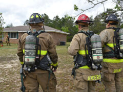 FIREFIGHTERS SAVE DEFUNIAK SPRINGS HOME AFTER FIRE BREAKS OUT IN BEDROOM