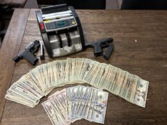 FENTANYL, METH, GUNS, MONEY LOCATED DURING SEARCH WARRANT IN FREEPORT, THREE FACING FELONY CHARGES