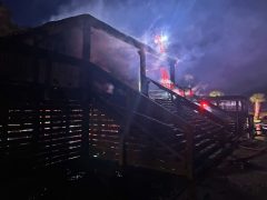 WALTON COUNTY FIRE RESCUE RESPONDS TO EARLY MORNING STRUCTURE FIRE AT GRADY BROWN PARK