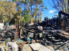 FIREFIGHTERS KNOCK DOWN EARLY MORNING HOUSE FIRE IN VILLA TASSO